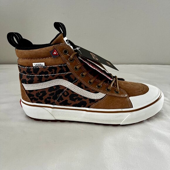 VANS Sk8-Hi MTE-2 Insulated, Chipmunk Leopard, Womens 11 / Mens 9.5 ✨ BRAND NEW - Picture 4 of 8